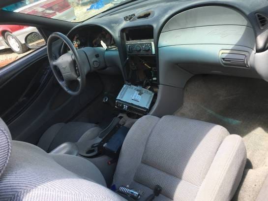 1995 Ford Mustang, 5.0L V8, Manual Transmission, Black/Gray thumbnail 3