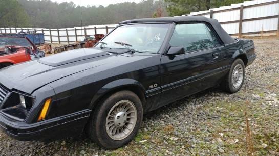 1983 Ford Mustang Convertible 
