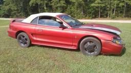 1996 Ford Mustang Cobra SVT Convertible