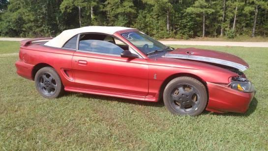 1996 Ford Mustang Cobra SVT Convertible