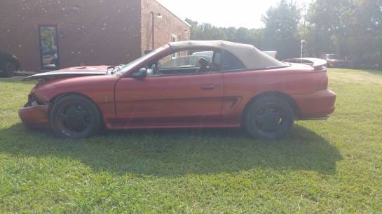1996 Ford Mustang Cobra SVT Convertible thumbnail 2