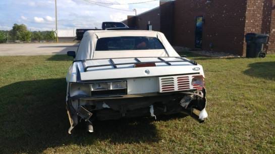 1988 Ford Mustang GT - White Convertible  thumbnail 3