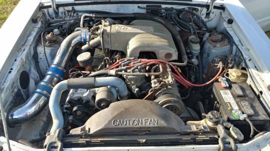 1988 Ford Mustang GT - White Convertible  thumbnail 5