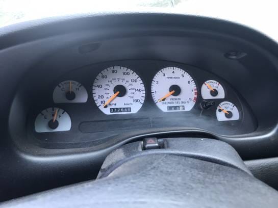 1998 Ford Mustang COBRA T-45 Five Speed - Red thumbnail 9