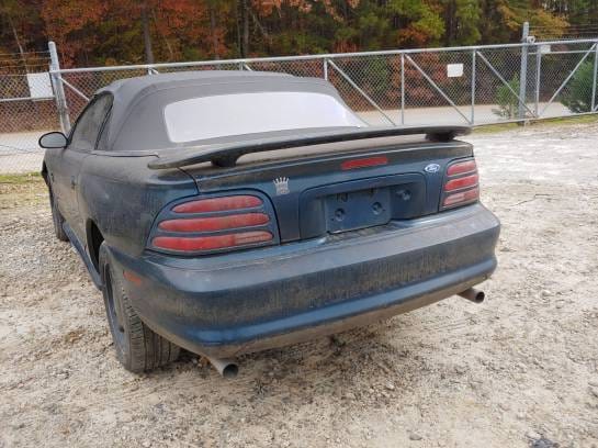 1995 Ford Mustang GT Convertible - Green thumbnail 3