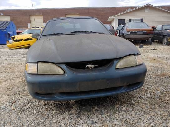 1995 Ford Mustang GT Convertible - Green thumbnail 4