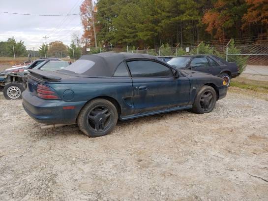 1995 Ford Mustang GT Convertible - Green thumbnail 6