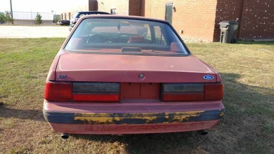 1991 Ford Mustang LX coupe thumbnail 3