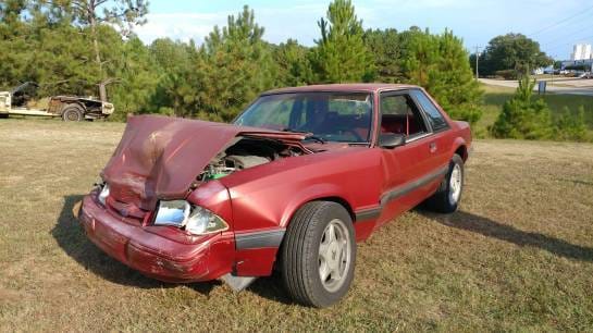 1991 Ford Mustang LX coupe thumbnail 6