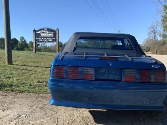 1990 Ford Mustang GT Convertible  thumbnail 4