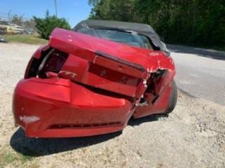 2002 FORD MUSTANG 4.6 - RED CONVERTIBLE thumbnail 4