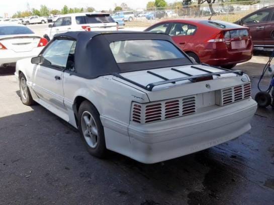 1987 Ford Mustang GT Convertible 5.0 T5 thumbnail 3