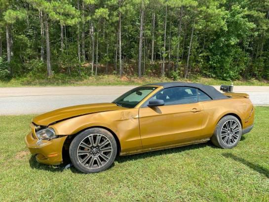 2010 FORD MUSTANG V6 CONVERTIBLE thumbnail 3