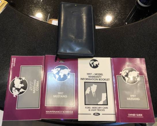 1997 SVT Cobra Owner's Manual thumbnail 2