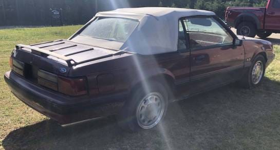 1989 Ford Mustang LX 5.0 Convertible thumbnail 3