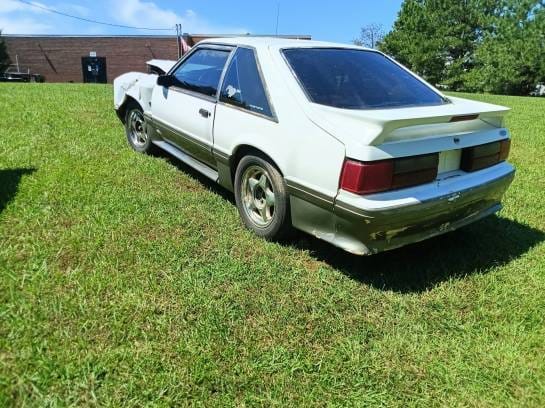 1991 mustang gt-white  thumbnail 3