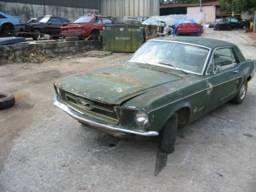 1967 Ford Mustang Inline 6 - Green