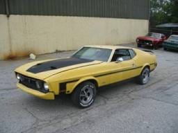 1973 Ford Mustang 351C V8 - Yellow