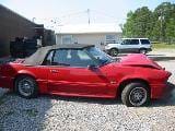 1989 Ford Mustang 5.0 AOD Automatic - Red thumbnail 2