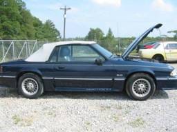 1989 Ford Mustang 5.0 L Auto AOD - BLUE