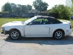 2001 Ford Mustang 4.6 T-3650 Five Speed- White