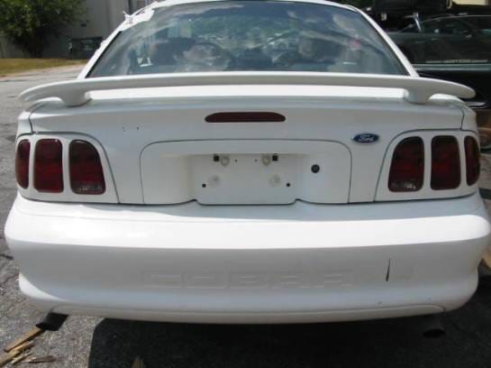 1996 Ford Mustang COBRA 4.6 4V T-45 Five Speed - White thumbnail 5