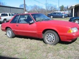 1993 Ford Mustang 4-Cyl 5-Speed - Red