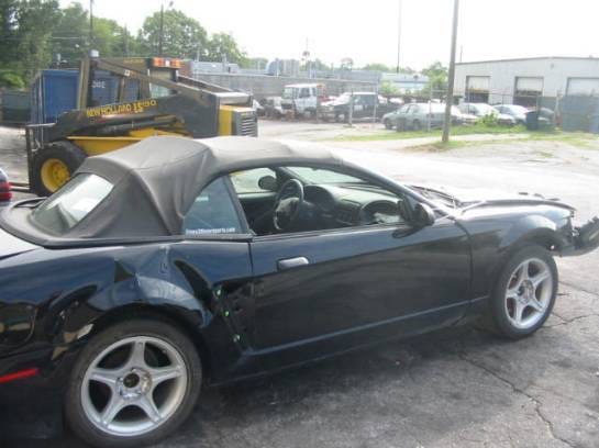 99-04 Ford Mustang Convertible 4.6 Manual - Black thumbnail 2