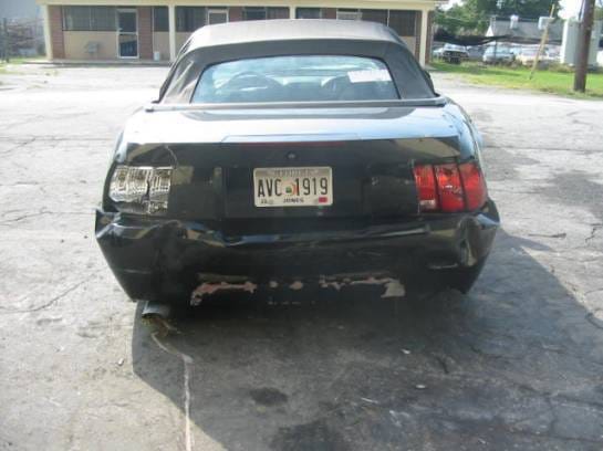 99-04 Ford Mustang Convertible 4.6 Manual - Black thumbnail 3