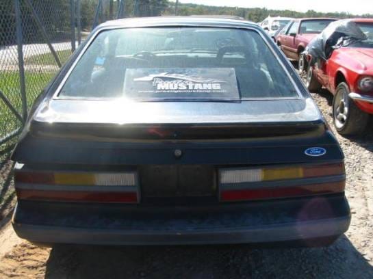 83-86 Ford Mustang Hatchback 5 Manual - Black thumbnail 5