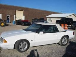 1989 Ford Mustang Convertible 5 Manual - White