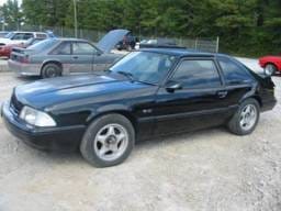 87-93 Ford Mustang Hatchback 5 Manual - Black