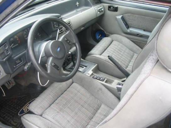 87-93 Ford Mustang Hatchback 5 Automatic - Blue thumbnail 4