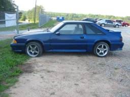 87-93 Ford Mustang Hatchback 5 Manual - Blue