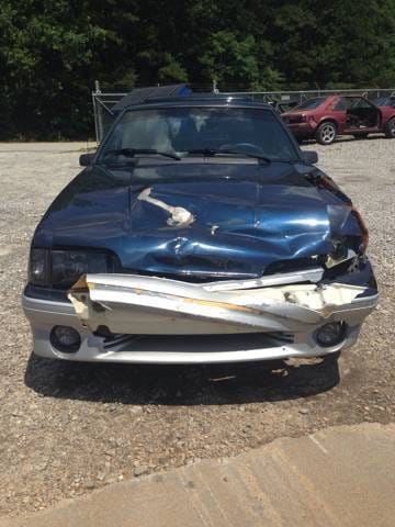 1992 Ford Mustang Blue thumbnail 3