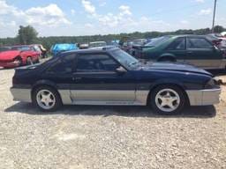 1992 Ford Mustang Blue