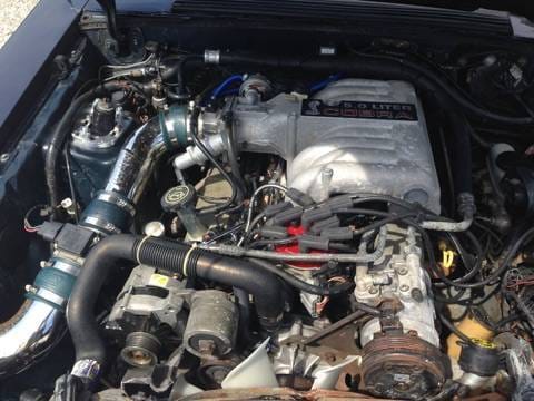 1992 Ford Mustang Blue thumbnail 10